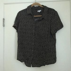 Button up t-shirt